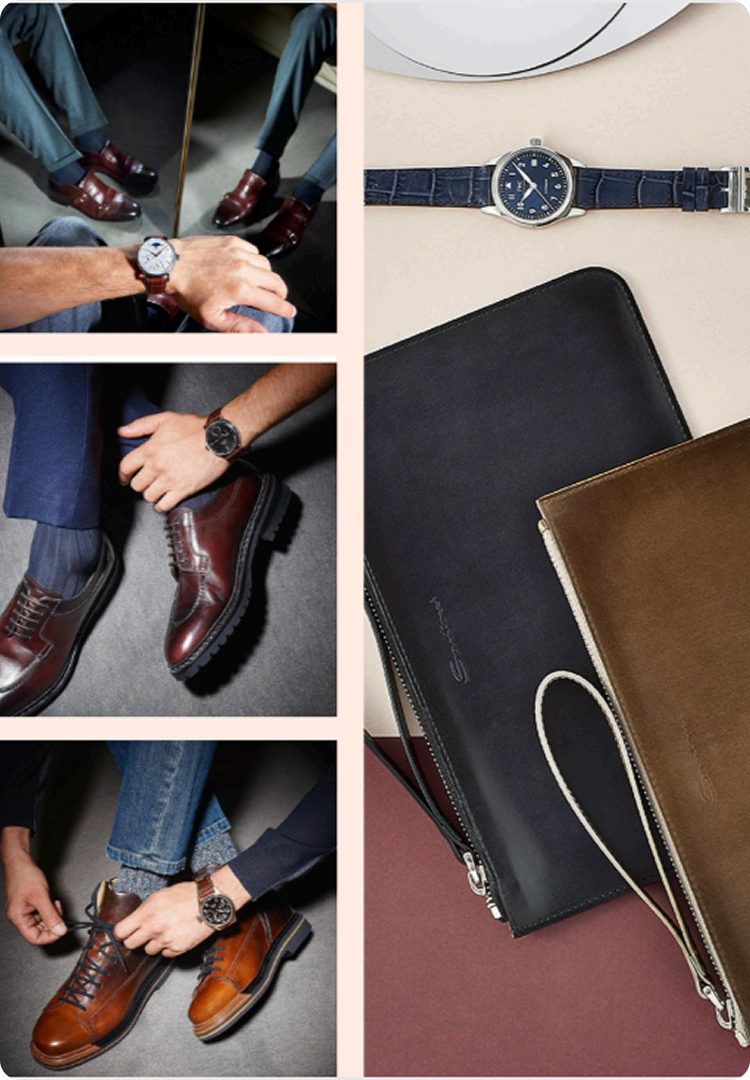 IWC Watches x Santoni - Brand Partnership